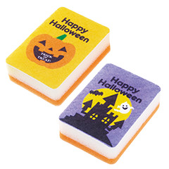 ハロウィンキッチンスポンジ(2コ入)