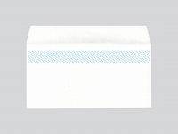 長3横かんたん開封（中央から）ハートケント100g枠無カマス貼クイック付（無地封筒）