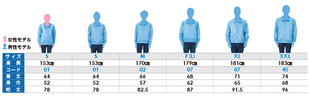 サイズ表