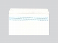 長3横かんたん開封（左から）ハートケント100g枠無カマス貼クイック付（無地封筒）