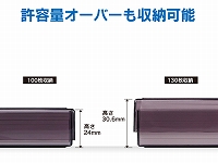 【標準サイズ】プラスチック名刺ケース（色：スモーク）