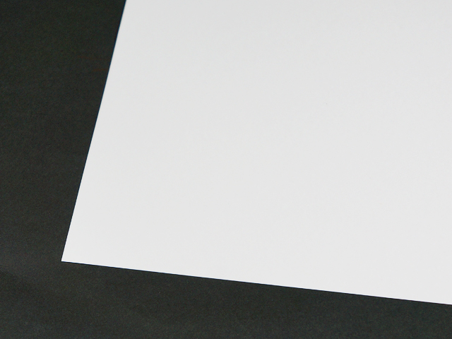 レーザー専用紙 L-1035(色上質 最厚口 ホワイト),名刺用紙ならジャスト 