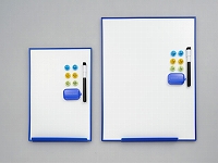 ホワイトボード（青枠）Sサイズ